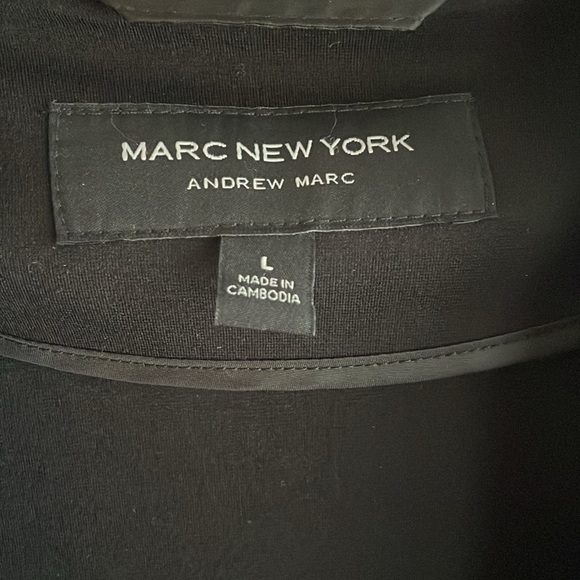 Blazer with faux leather trim - Picture 3 of 7